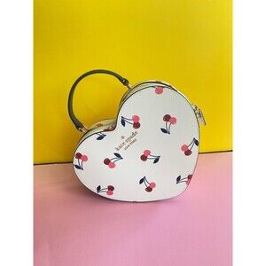 Kate Spade Love Shack Cherry Heart Crossbody handbag Valentine Bag super cute!